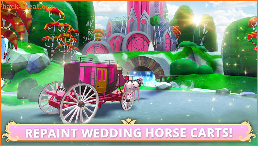 Princess Carriage: Design & Ride. Horse Games 2018 screenshot