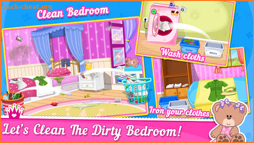 Princess Castle Cleaning - Princess Story screenshot