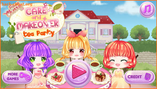 Princess Cherry Anime Care and Makeover: Tea Party screenshot