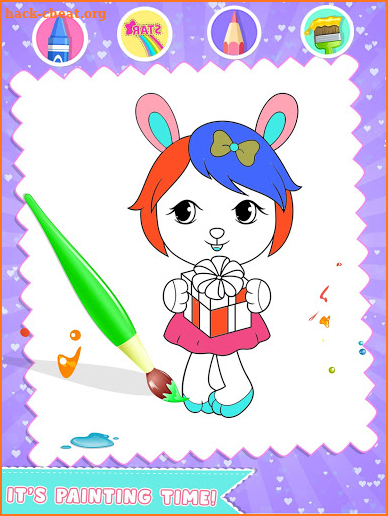 Princess Color Book Painting Fun screenshot