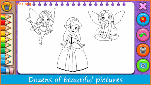 Princess Coloring Book - 2019 screenshot