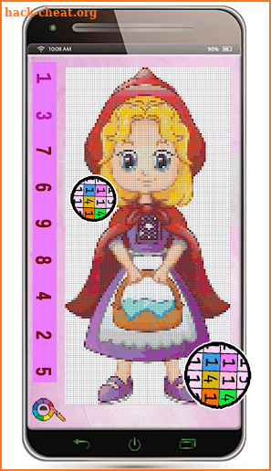 Princess Coloring - Color By number screenshot