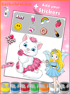 Princess Coloring for Kids 2 screenshot