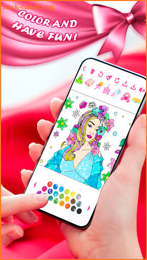 Princess Coloring: Game for girls 👸🏼 screenshot