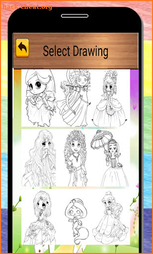 Princess Coloring Games: Drawing For Kids 🎨 screenshot