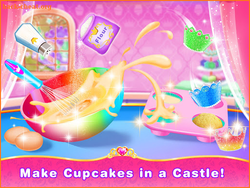 Princess Cupcake Maker-Baking Salon screenshot