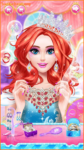 Princess dress up and makeover games screenshot