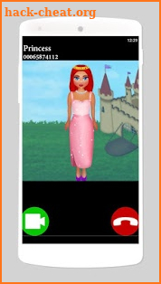 Princess Fake Video Call screenshot