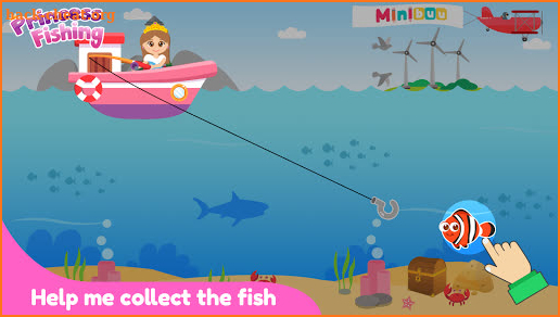 Princess Fishing Game screenshot