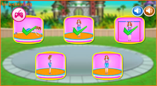 Princess fitness program | girls games screenshot