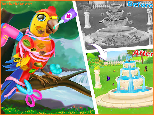 Princess flower garden - Cleaning & decoration screenshot