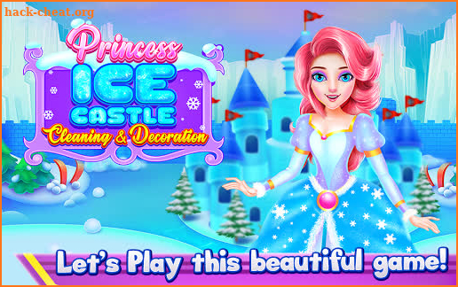 Princess Ice Castle Cleaning and Decoration screenshot