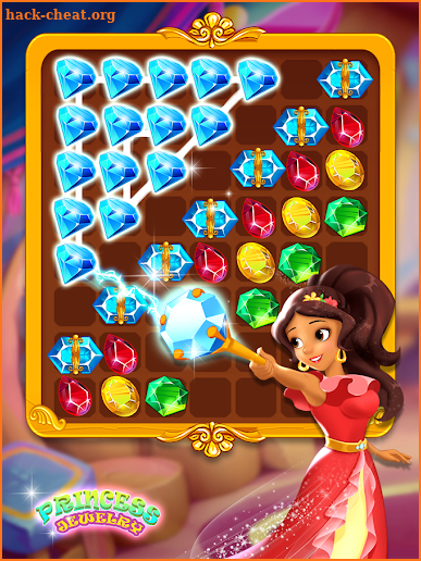 Princess Jewelery Crush screenshot