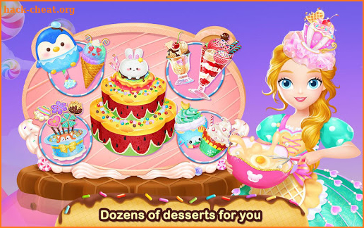 Princess Libby Dessert Maker screenshot