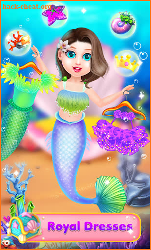 Princess Mermaid At Hair Salon screenshot