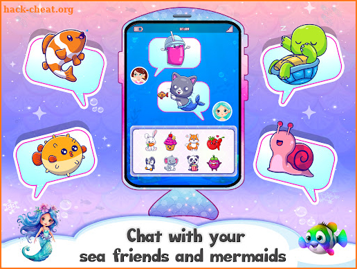 Princess Mermaid BabyPhone Toy screenshot