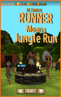 Princess Moa : Jungle Dash 3D Run screenshot