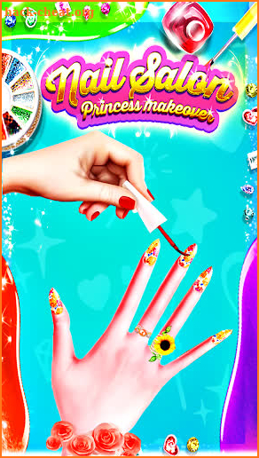 💅 Princess Moana Nail Salon Manicure screenshot