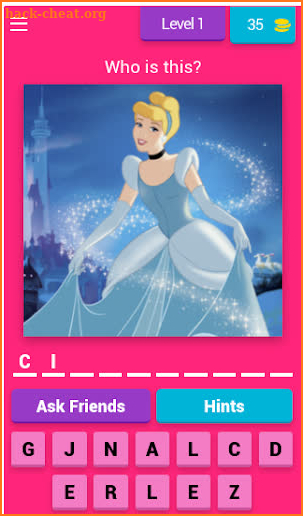 Princess Quiz screenshot