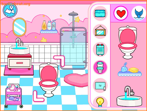 Princess Town Dream House Game screenshot