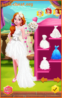 Princesses Wedding Styles screenshot