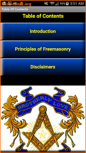 Principles of Freemasonry Masonic Degrees & Ethics screenshot