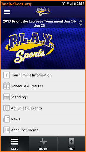 Prior Lake Athletics for Youth screenshot