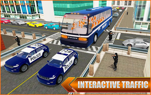 Prisoner Transport Bus Simulator 3D screenshot