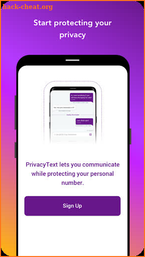 PrivacyText - Safe & Secure Texting screenshot