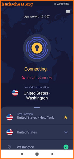 PrivadoVPN screenshot