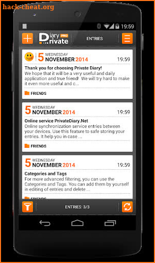 Private DIARY Pro - Personal journal screenshot
