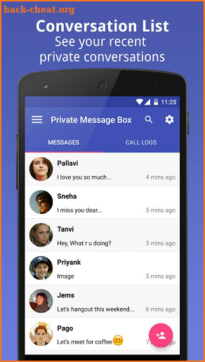 Private Message Box : Hide SMS screenshot