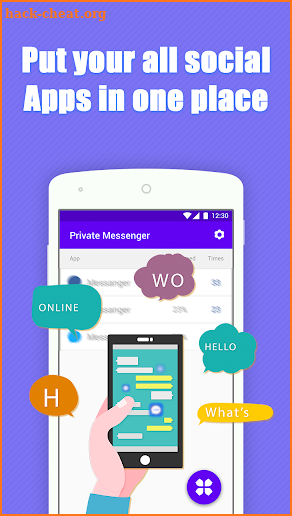 Private Messenger screenshot