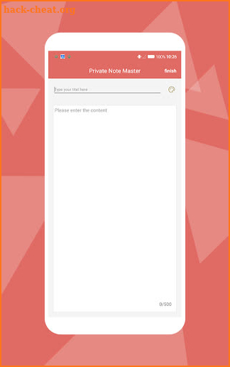 Private Note Master screenshot