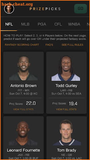 PrizePicks - DFS Game screenshot