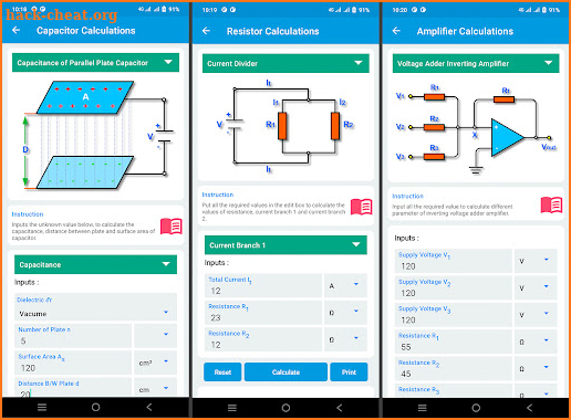 PRO Electronics Tools screenshot