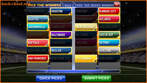 Pro Football Challenge screenshot