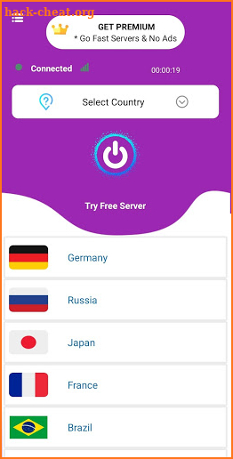 PRO LION VPN-  VPN Proxy Server & Fast VPN screenshot