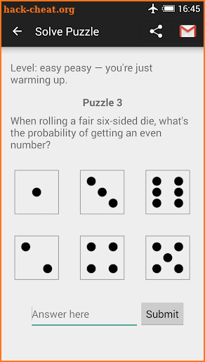 Probability Puzzles screenshot