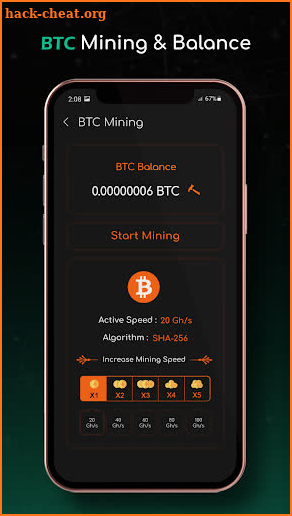 Probitmine : BTC Earning App screenshot