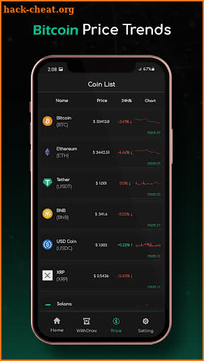 Probitmine : BTC Earning App screenshot