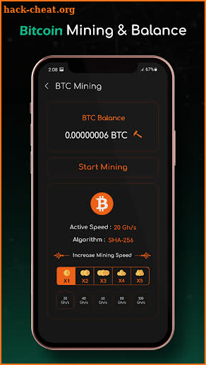 Probitmine : BTC Earning App screenshot