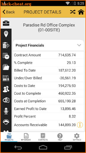 ProContractor Mobile™ screenshot