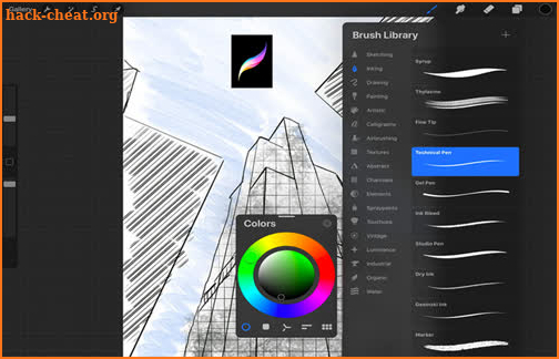 Procreate  Draw & Paint Editor sketch pocket Guide screenshot