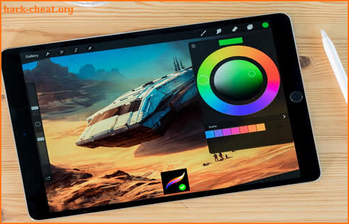 Procreate Paint  and draw Pro Editor walkthrough screenshot