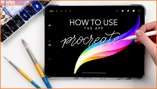 Procreate Paint-Editing For Android 2021 Hints screenshot