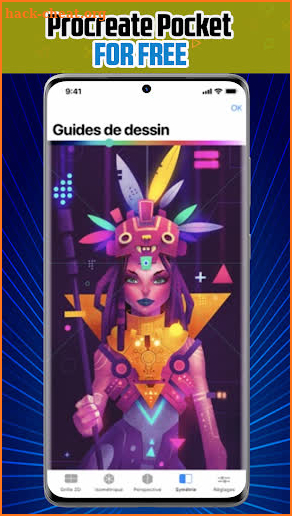 Procreate Pocket 5 Drawing Editor Artist Guide screenshot