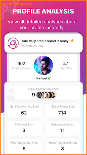 Profile+ Followers & Profiles Tracker screenshot