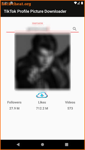 Profile Photo Downloader for Tiktok screenshot