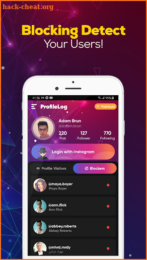 ProfileLog - Who Viewed My Profile Instagram screenshot